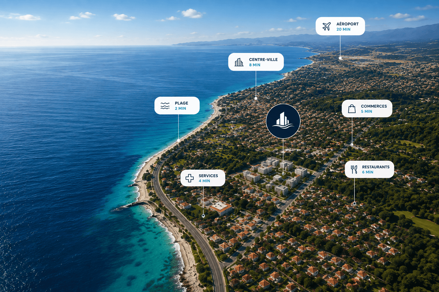 PROCOBA Location Aerial Site Map